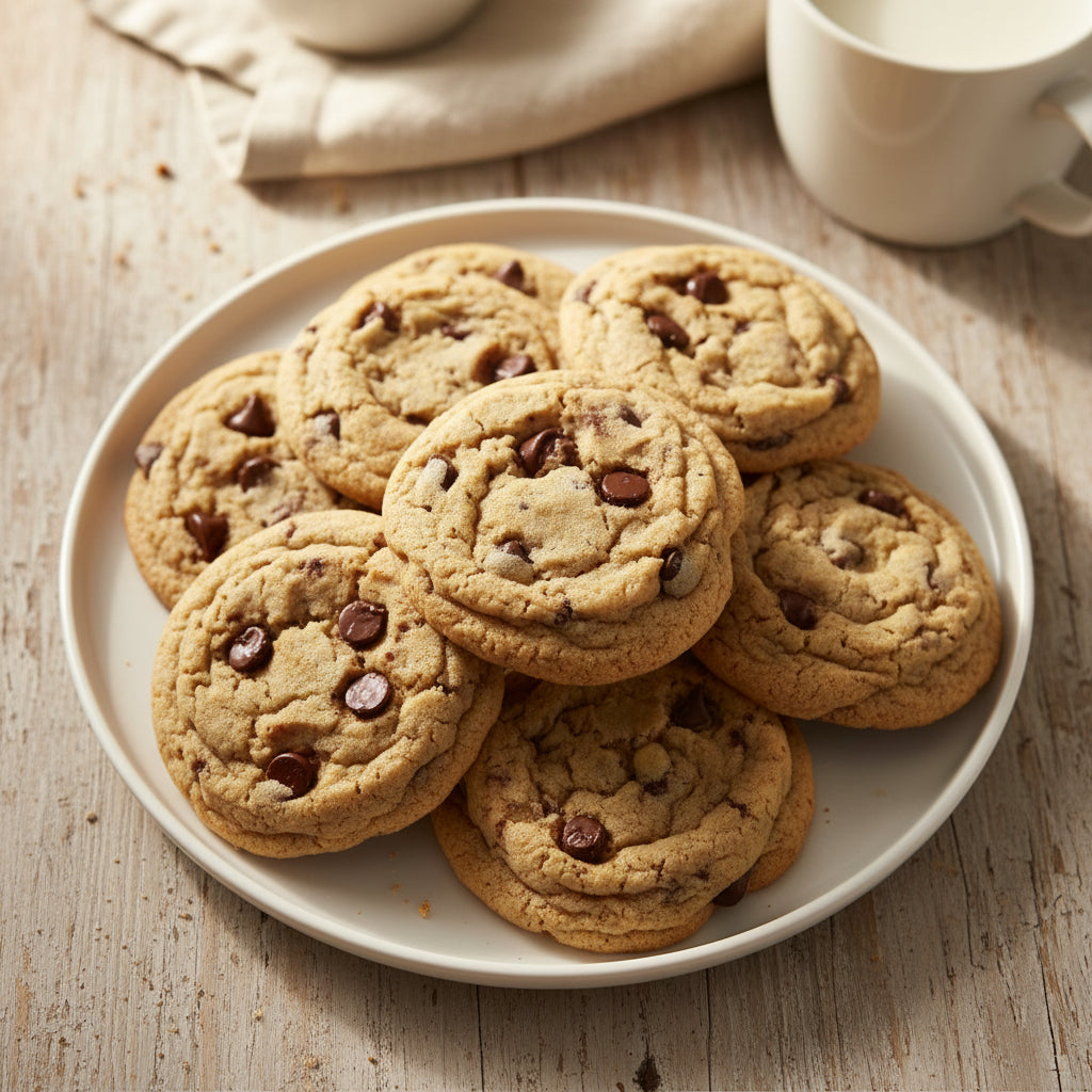 A Dozen Chocolate Chip Cookies